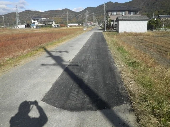 関本巣線　道路改良工事