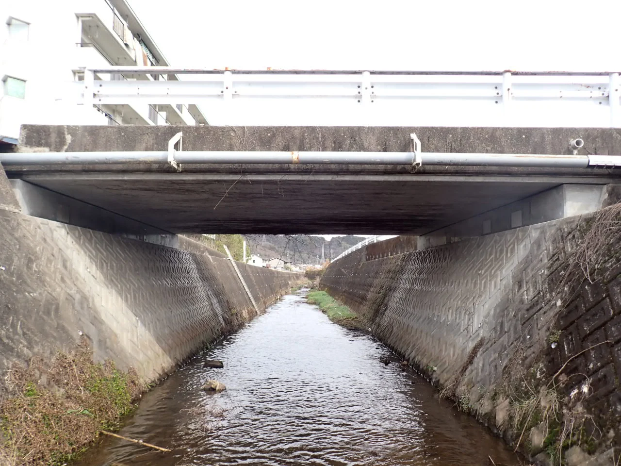 三沖橋　河川改修