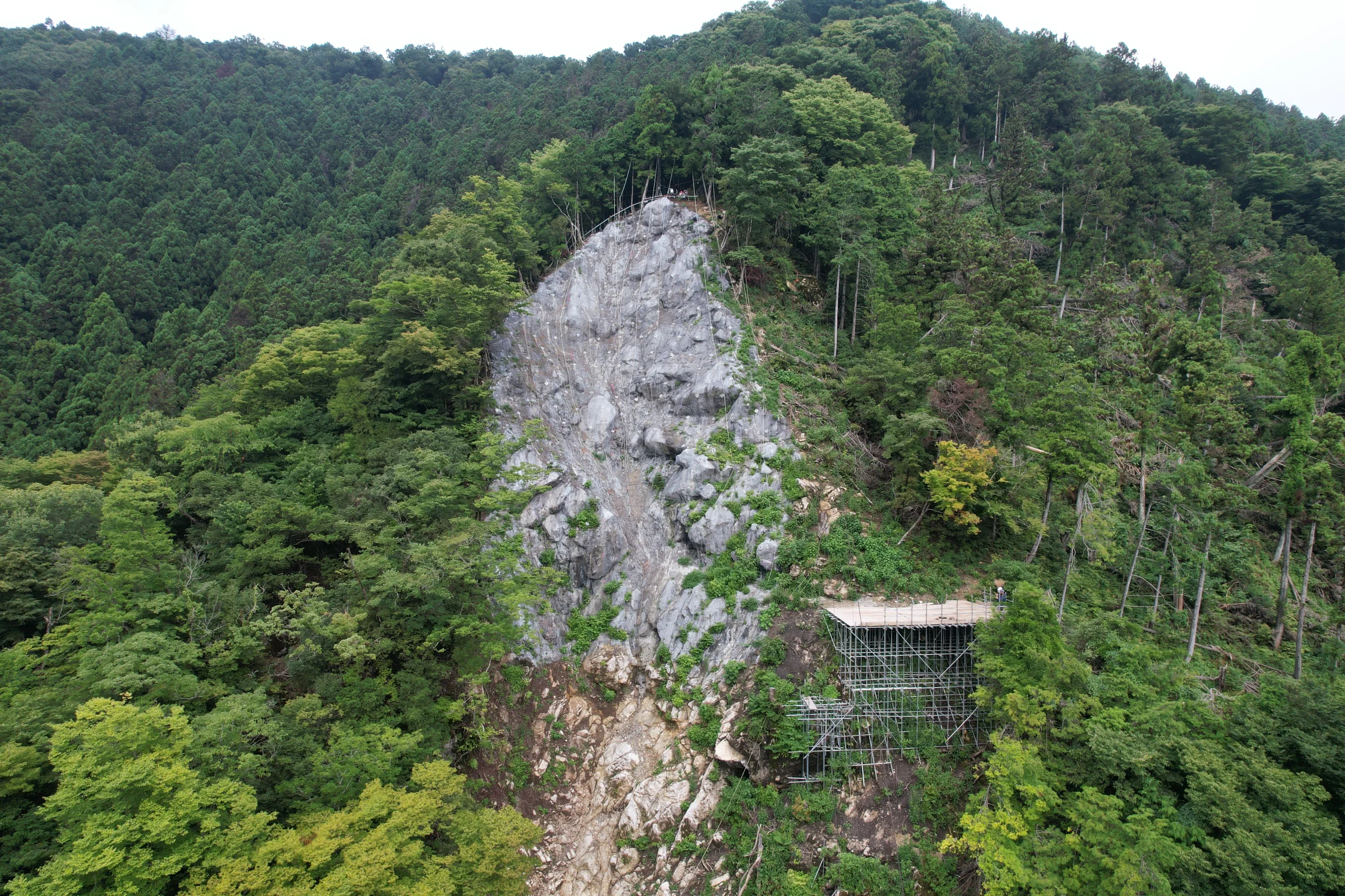 山県市　復旧治山事業